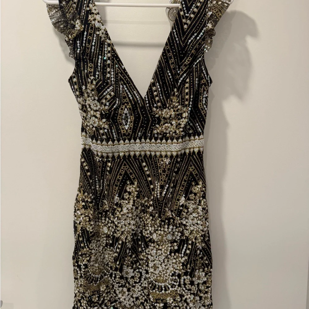 Hello Molly Match Me Mini Dress - Picture 2 of 3